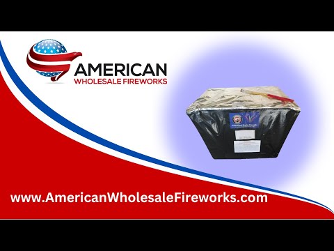 25 shot Silver Strobe Waterfall - Dominator 1.4 Pro ... Available at American Wholesale Fireworks!