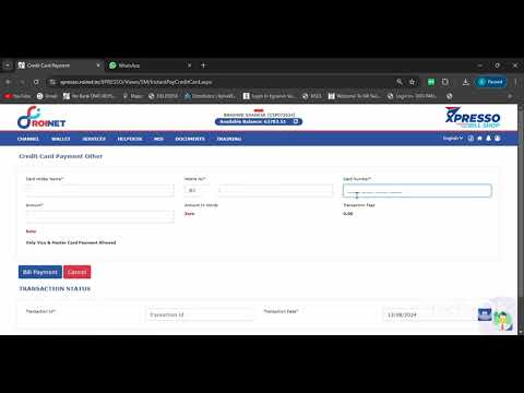 roinet credit card bill payment #youtube #like