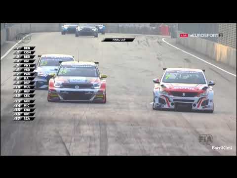 WTCR China Wuhan 2018 Race2 Bennani vs Comte For The Win