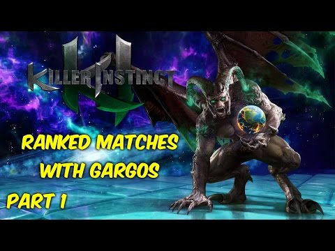 Killer Instinct Ranked Matches with Gargos Part 1