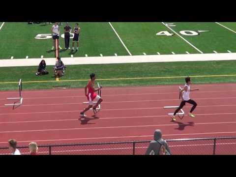 A Lotfy & S Ayale - FSB 300m Hurdles at Beach Cities 3-25-17