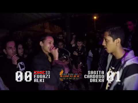 Khalid, Fugazi & Alki vs Sagita, Cardoso & Dreka -  1 Fase - The King Of Rhymes  - 2017