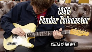 Video thumbnail for 1966 Fender Telecaster Blonde | Guitar of the Day by Normans Rare Guitars