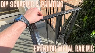 How to Scrape and Repaint a Metal Railing