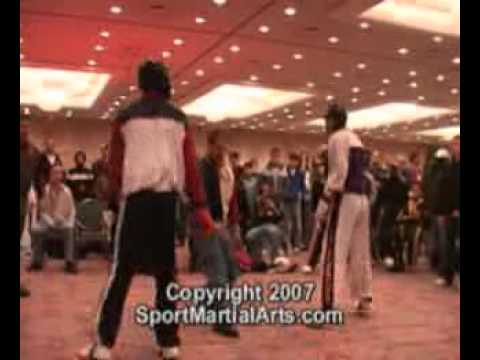 Shane Baker v De Juan Brown - Pt Sparring - 2007 AKA Grand Nationals