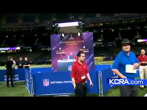 Gearing up for Super Bowl Media Day