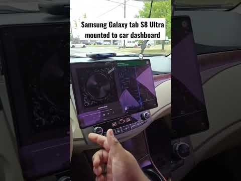 Mounting Galaxy tab S8/S9 Ultra to dashboard