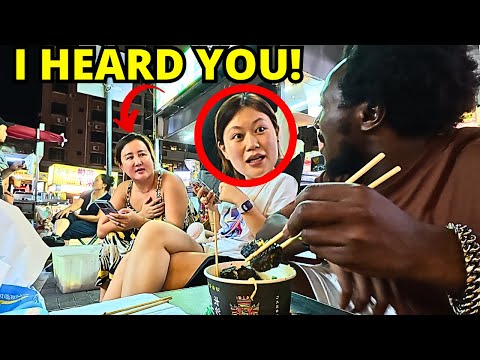 Chinese girls did not know I could speak Chinese until this happened, they got shocked!