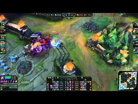 SKT T1 Faker - Kassadin vs LeBlanc - KOO Kuro in EUW LOL