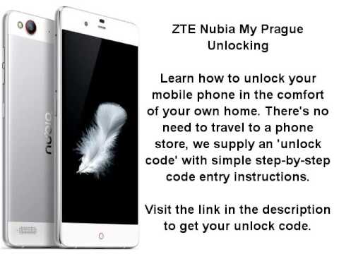 Unlock ZTE Nubia My Prague - SIM Network Unlock PIN