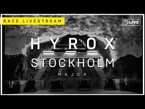 🔴 HYROX STOCKHOLM MAJOR | LIVESTREAM