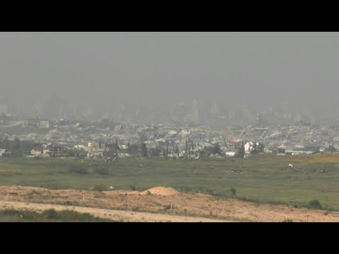 View of Gaza as Israel resumes deadly strikes across the territory | AFP