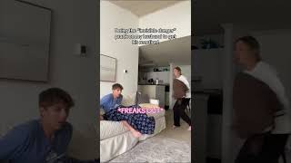 Scaring My Husband With Invisible Danger Prank - Part 2