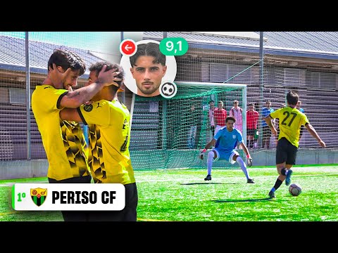 I scored a GREAT GOAL against the First of the League