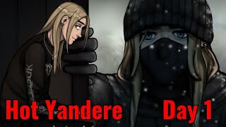 Snowed In With A Hot Yandere | Chilling Devotion | Day 1 | Yandere Dating Sim