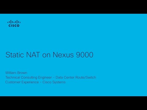 Configure Static NAT on Nexus 9000 | Tutorial