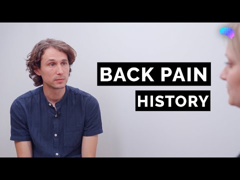 Back Pain History | OSCE Guide | UKMLA | CPSA | PLAB 2