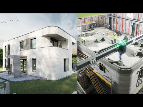 A 3D Printed HOUSE - Incredible!