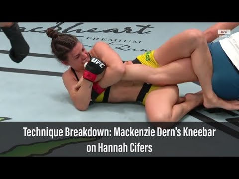 Breakdown: Mackenzie Dern's Kneebar of Hannah Cifers