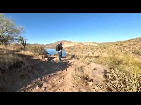 Hikers enjoy desert beauty at Butcher Jones Recreation Site