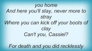 15268 Nick Cave - Cassiel's Song Lyrics