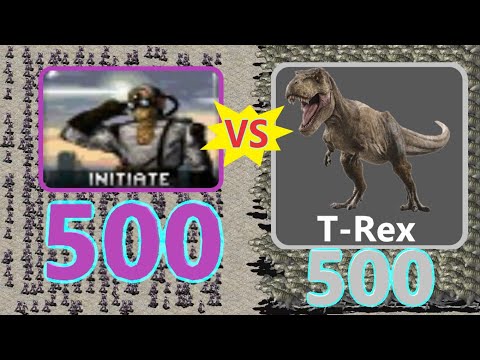 Initiates vs T-REX - Red Alert 2