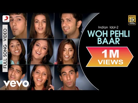 Download Woh Pehli Baar Indian Idol 2 Full Song 3gp Mp4 Codedwap codedwap
