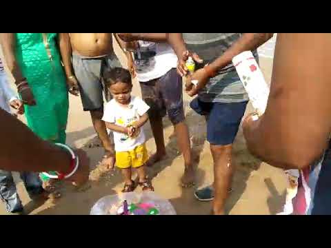 Chintu birthday enjoy akupalli beach 2019
