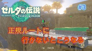 【ゼルダの伝説TotK】正規ルートではいかないといろいろとわかんなくなるｗ#３