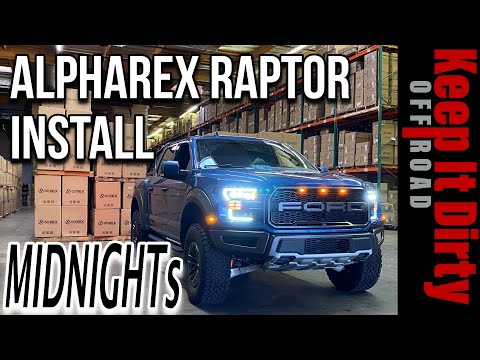 AlphaRex Raptor Install - Nova series MidNights