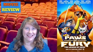 Download the video "Paws of Fury: The Legend of Hank movie review by Movie Review Mom!"