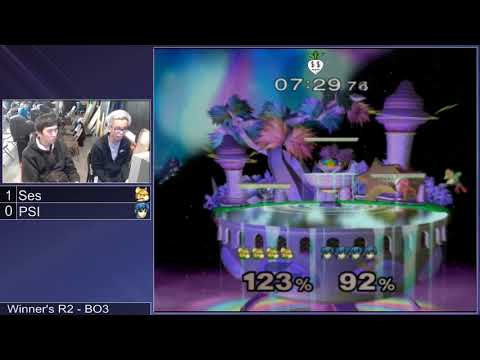 SG 19.3 SSBM - Ses (Fox) vs. PSI (Marth) - Melee WR2