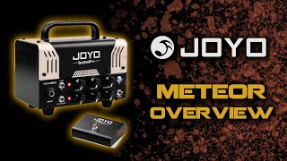 Video thumbnail for Joyo BanTamP MeteOR Mini Hybrid Tube Amp Demo by Widowmaker Studios