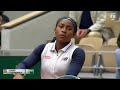 Coco Gauff standing on business breaks Dayana Yastremska 3 times takes first set WTA French Open R3