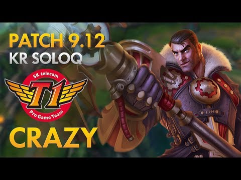 SKT T1 Crazy - Jayce Top Lane - KDA 11/2/8