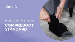 Product video: Sigvaris Compreboot - Plus, Lite & Standard Compression Wraps