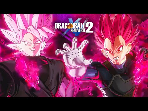 NEW Goku Black & Vegeta (Ultra Supervillain) Gameplay DLC | Dragon Ball Xenoverse 2 Future Saga