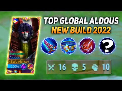 ALDOUS BEST BUILD 2022! NEW USEFUL AND OP BUILD FOR ALDOUS THIS SEASON 26! ALDOUS NEW BUILD - MLBB