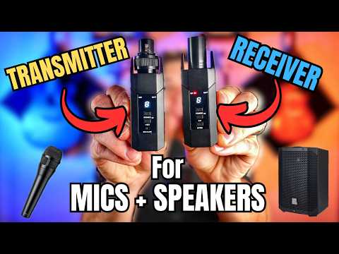 XLR WIRELESS Adapter For MICS + PA SPEAKERS - Phenyx Pro PTU X Review