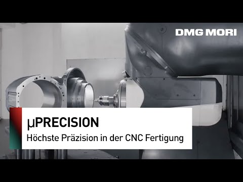 Höchste Präzision im Werkzeug-Maschinenbau mit µPrecision von DMG MORI
