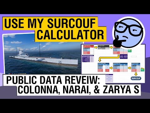 Let's Plan Your Surcouf Purchase with my Calculator (Colonna, Narai, and Zarya too!) - Clyde Plays