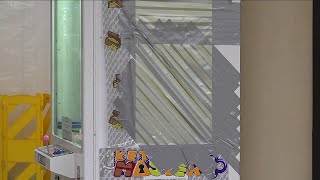 Novelty vending machine in Uptown Rapid vandalized