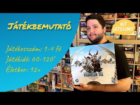 Végtelen tél - Amerika őslakosai társasjáték bemutató - Mit Játsszunk?