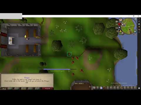 OSRS tutorial island AHK script showcase
