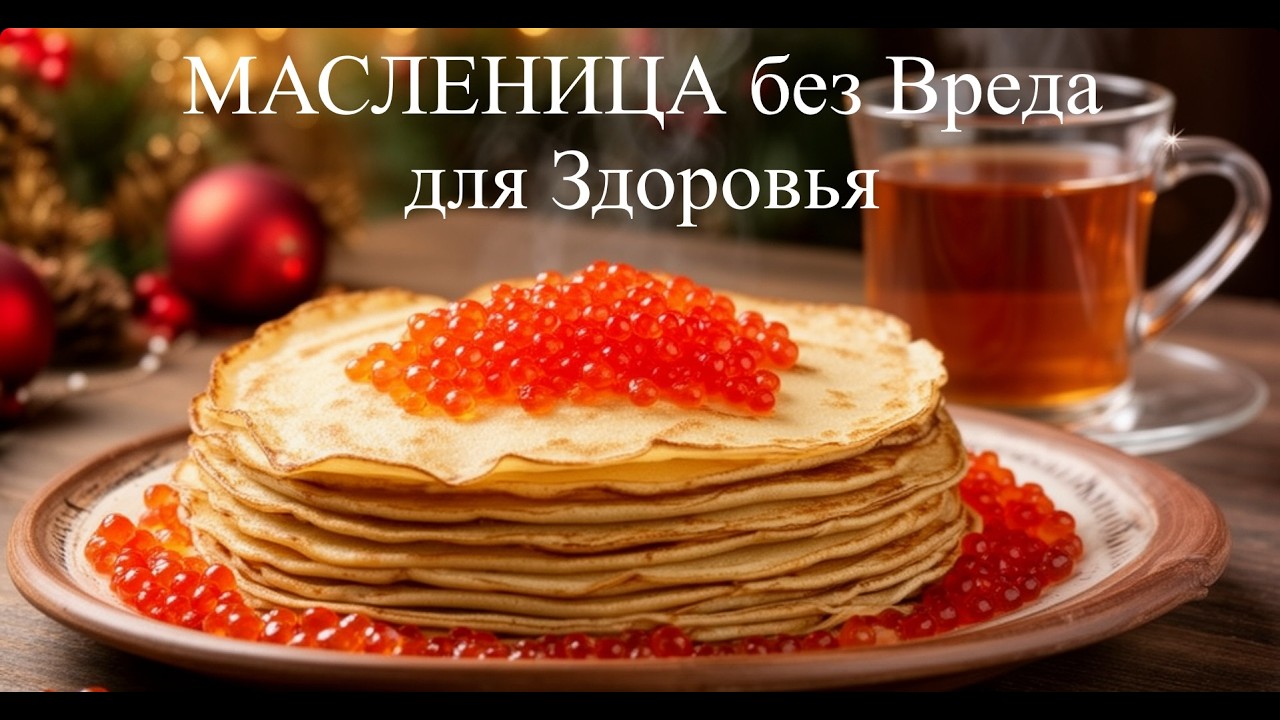 МАСЛЕНИЦА БЕЗ ВРЕДА ДЛЯ ЗДОРОВЬЯ!