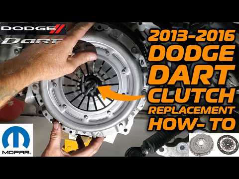 2013-2016 Dodge Dart Clutch Replacement Replacement How-To