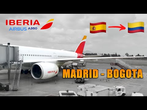 IBERIA Madrid para Bogotá (PREMIUM ECONOMY) RELATÓRIO DE VOO (# 105)
