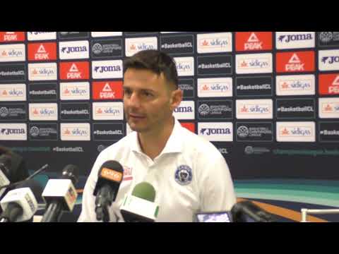 Sidigas Scandone Avellino - Anwil, il post gara di con MIlicic