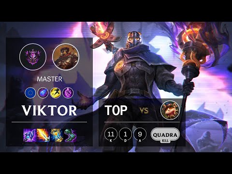 Viktor Top vs Teemo - EUW Master Patch 10.25