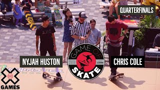 Nyjah Huston vs. Chris Cole Game of Skate Quarterfinals - World of X Games